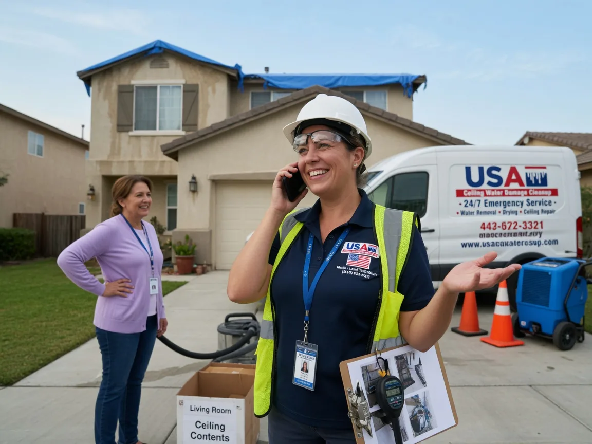 Ceiling Water Damage Restoration Luana, IA FAQs